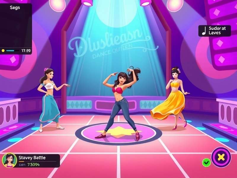 Dilliwali Dance Queen character customization screen